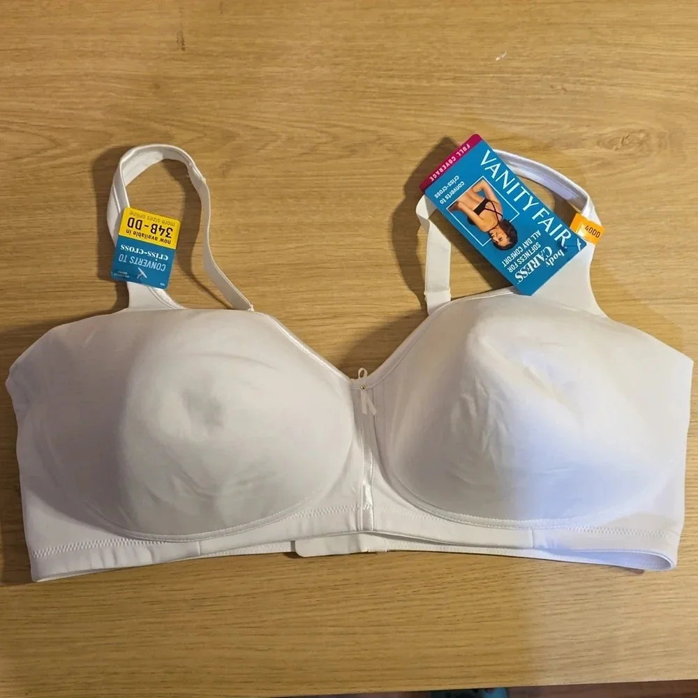 Vanity Fair Body Caress Full Coverage White Bra